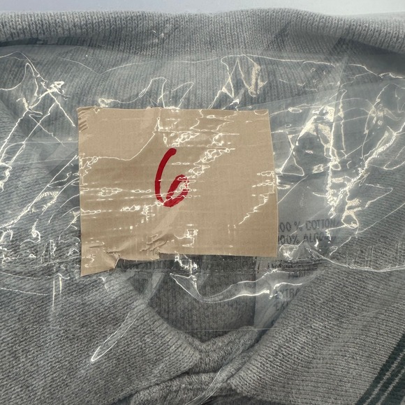 Vintage Green Bay Packers The Edge Mens XL Polo Shirt Gray Y2K Algodon - Picture 8 of 8